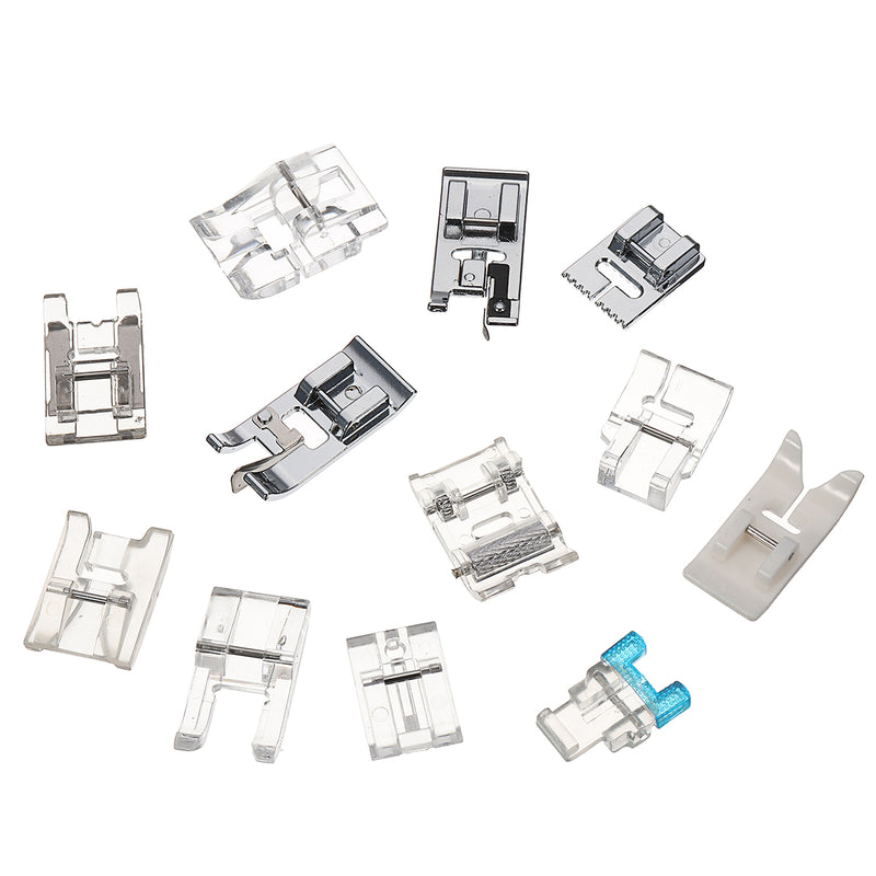 48Pcs Sewing Machine Presser Foot Feet Tool Kit Set Multiple Application