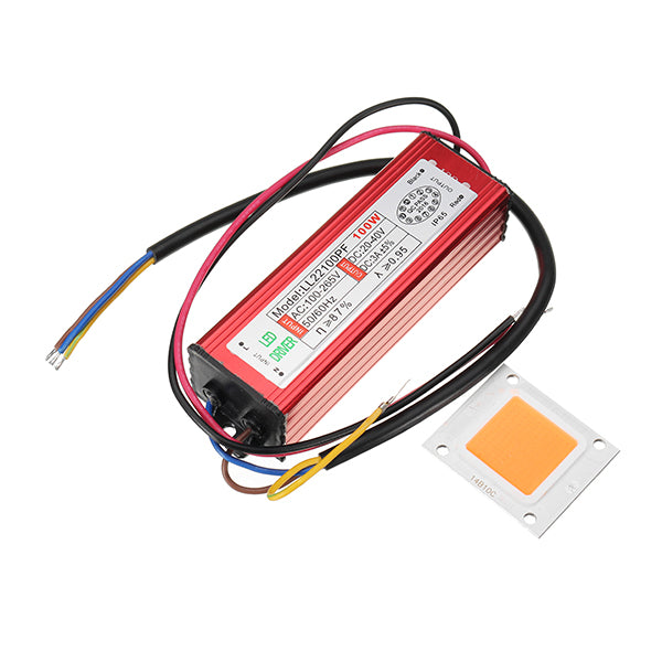 10W 20W 30W 50W 100W LED Plant Grow Light Chip DIY with AC90-240V Driver Power Supply