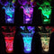 Waterproof 10 LED RGB Remote Control Night Light Submersible Christmas Party Vase Base Light