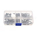 Suleve M3CH2 M3 Carbon Steel Allen Bolt 4-20mm Button Head Hex Socket Cap Screw Bolt Metric 120pcs