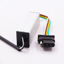 4 Pin Lights Fault Elimination Decoder Wiring Harness With Standard Flat Connector Y-splitter For Trailer