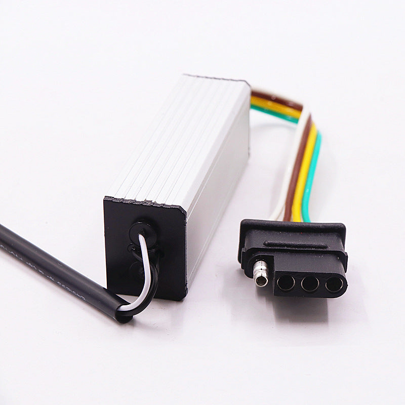 4 Pin Lights Fault Elimination Decoder Wiring Harness With Standard Flat Connector Y-splitter For Trailer