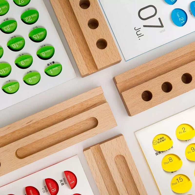 ZYN 2020 Year Creative Folding Desk Calendar Wall Calendar Table Daily Schedule Yearly Agenda Organizer from XIAOMI YOUPIN