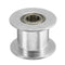 Aluminium Alloy GT2 5mm Bore Idler Pulley For 3D Printer 10mm Wide Belt