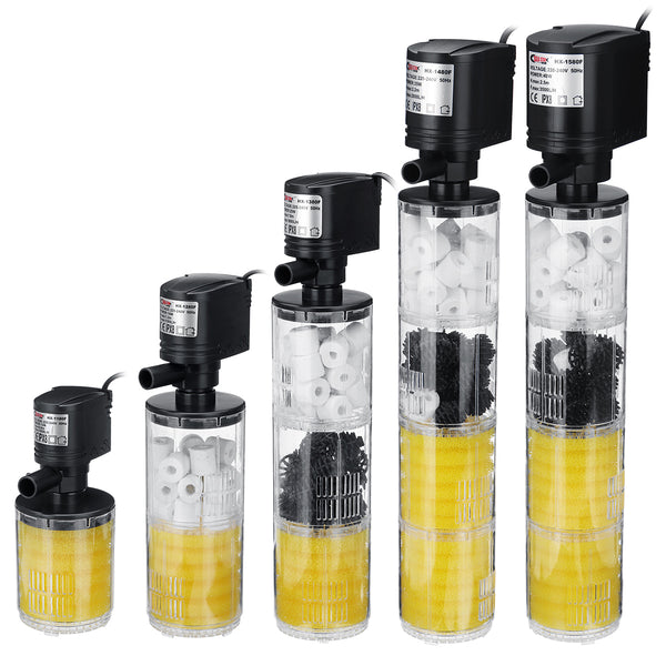 1300-3500L/H Submersible Water Aquarium Wave Internal Filter Pump For Fish Tank Filtration Oxygen Pump
