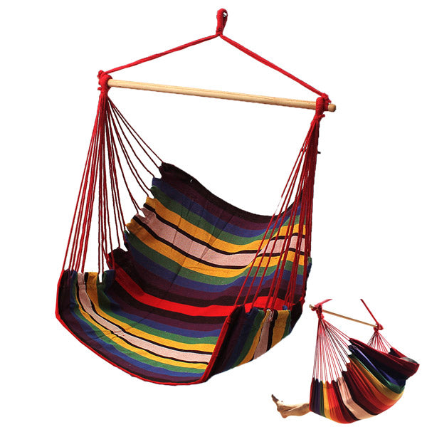 Garden Patio Hanging Thicken Hammock Chair Indoor Outdoor Cotton Swing Cushion Seat