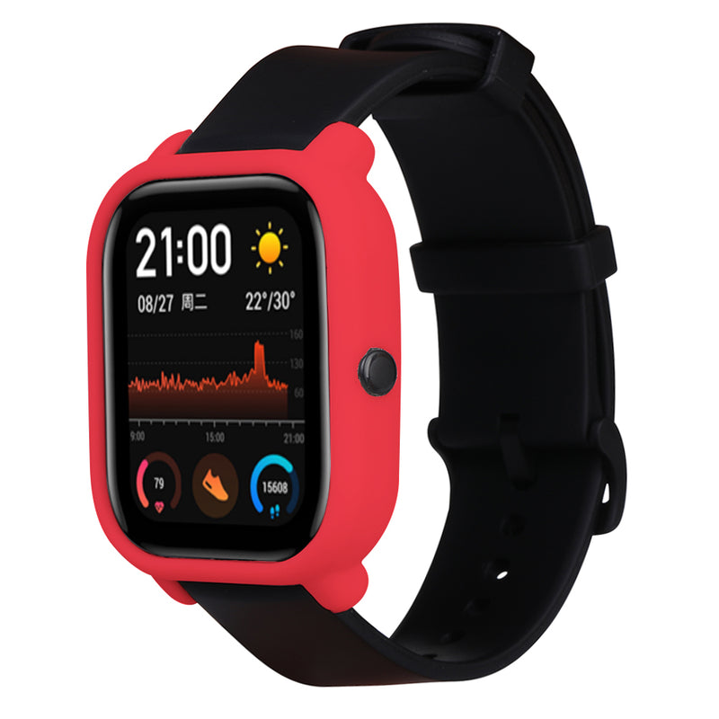 Silicone Watch Case Cover Watch Cover Protector for AMAZFIT GTS