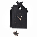 Antique Wall Cuckoo Clock Black DIY Home Christmas Holiday Gift Presents Retro Minimalist Creative Pendulum