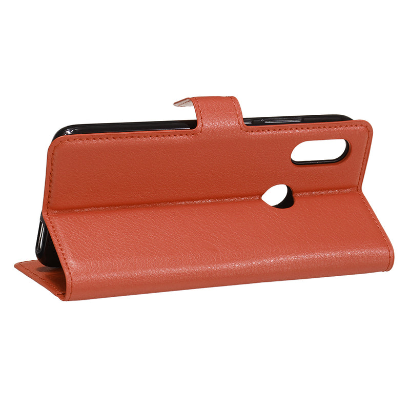 Bakeey Litchi Pattern Shockproof Flip with Card Slot Magnetic PU Leather Full Body Protective Case for Xiaomi Redmi 7 / Redmi Y3