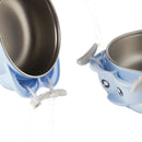 RUSHAN L-SCJ001 Happyduck 5PCS Baby Insulation Tableware Set Kids Bowl Spoon Fork Salad Bowl Milk Cup