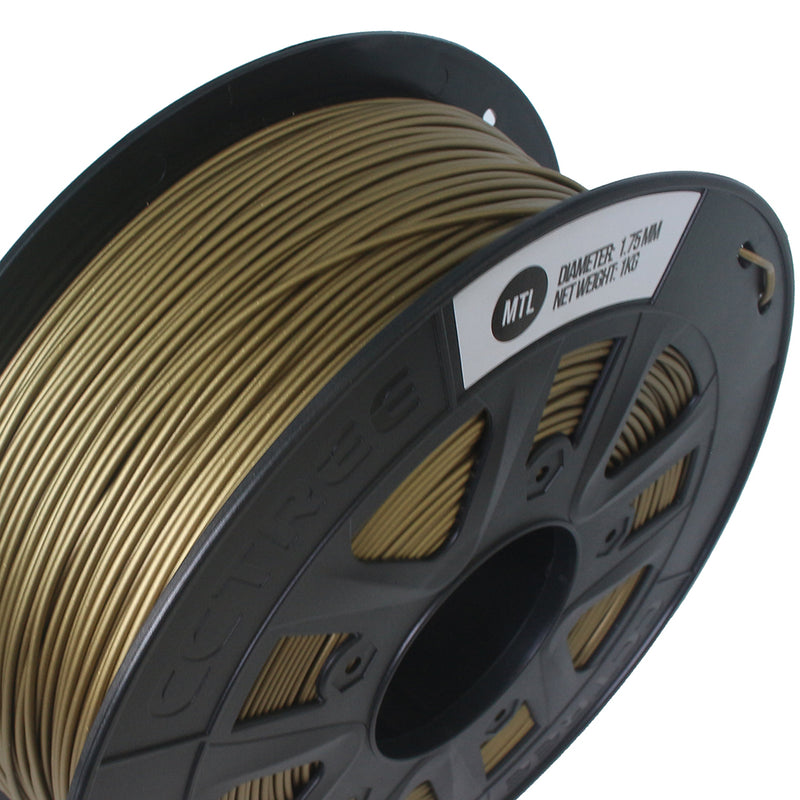 CCTREE 1.75mm 1KG/Roll Metal Bronze/Copper Filled Filament