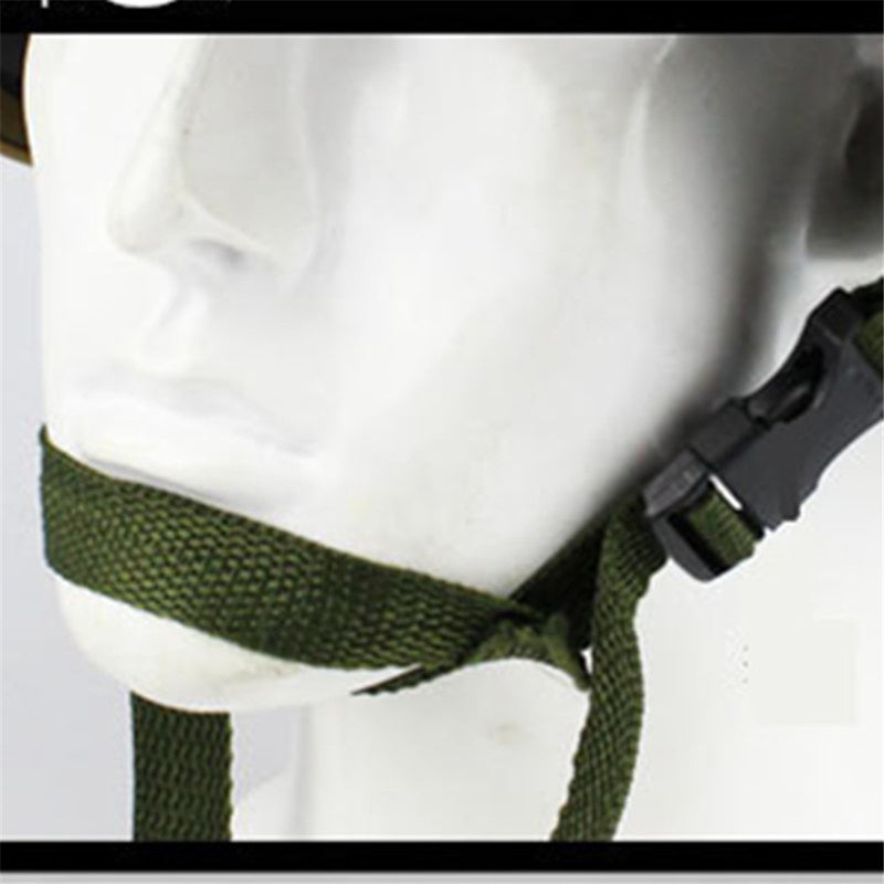 WoSporT Tactical Adjustable Protective ABS Half Helmet Military Combat CS