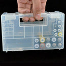 Honana HN-B36 Battery Storage Organizer Case Holder for AAA AA 9V battery Card Reader SD Card