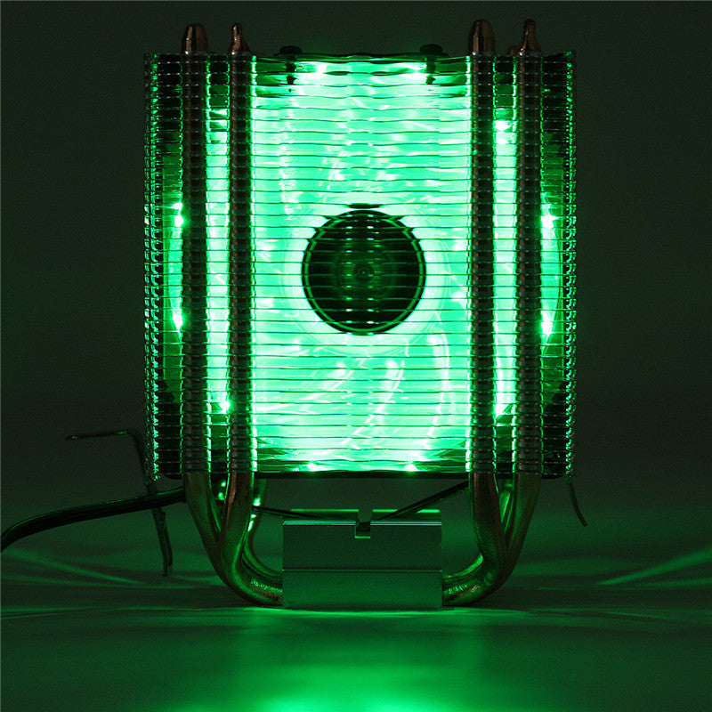 LED 4 Heat Pipe Quiet CPU Cooler Cooling Fan Heat Sink For Intel LGA 1151 1155 775 1156 AMD