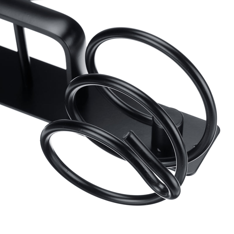 Wall Mounted Hair Dryer Holder Rack Bathroom Hair Straightener Shelf Storage Net