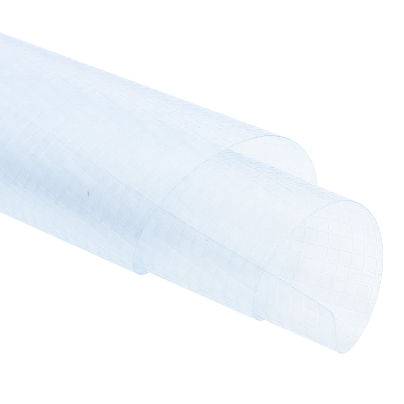 2m Removable Grid Frosted Frosting Window Door Glass Privacy Film Home Decor