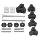 Drillpro Woodworking Tool Accessary Quick Action Hold Down Clamp Handle Nut for T-Slot T-Tracks