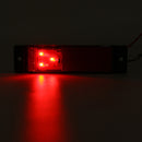 3 LED Side Marker Lights with Rear Reflector Indicator 12-24V Amber/Red/White For Truck Lorry Trailer