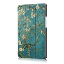 Apricot Blossom Tri Fold Case Cover For 8.4 Inch Huawei Mediapad M5 Tablet