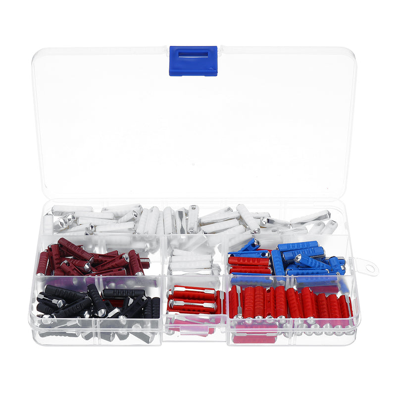 200pcs Car Fuses Kit Ceramic Continental Fuse Torpedo Eastern European Car Fuse