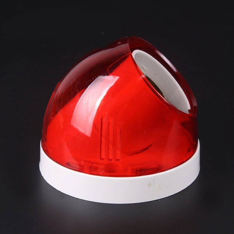 Red Slanted Fixed AC250V 6A B22 Flat Lamp Holder Light Bulb Adapter Socket for Indoor Use