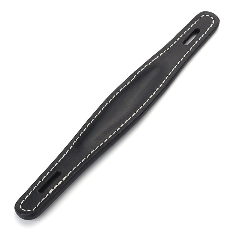 Brown Black Leather Amplifier Handle Raised Center for Fender Amp