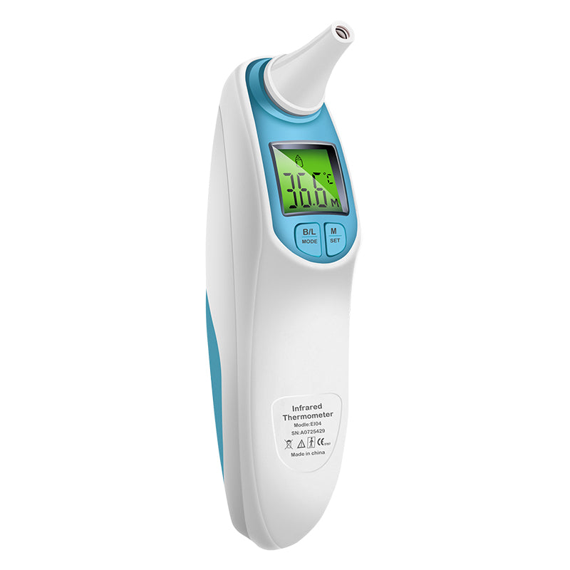 Loskii EI-04 Digital Infrared Non-contact Forehead Ear Infant Baby Object Thermometer for Baby Adult