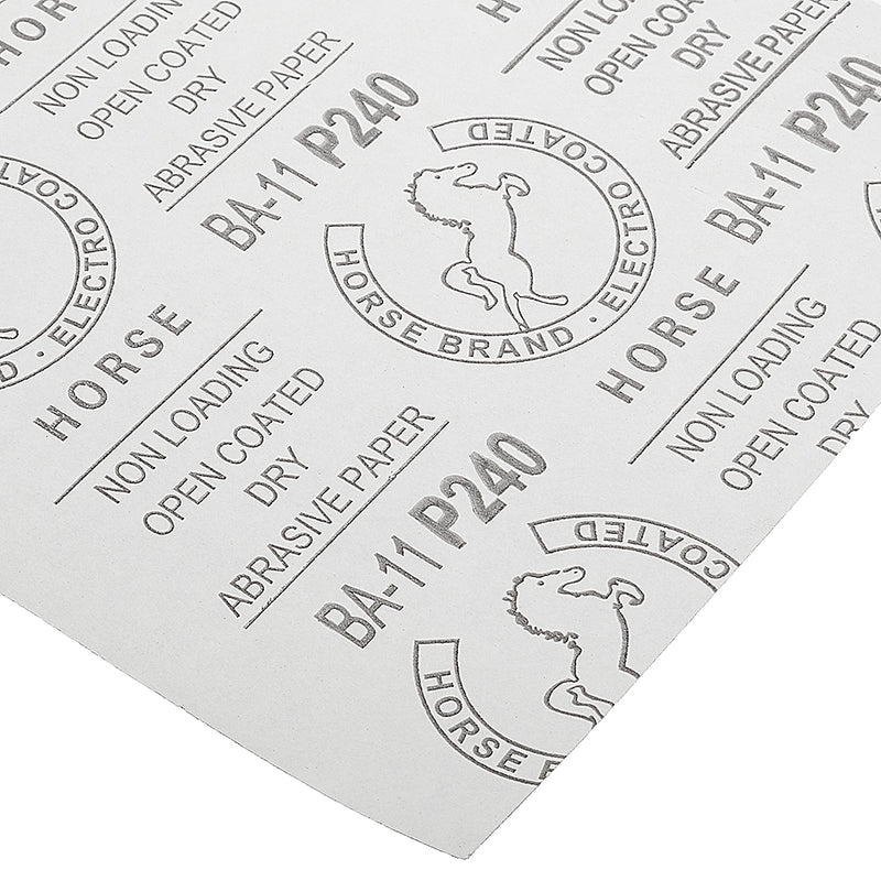 10pcs 120-1000 Grit Dry Sandpaper 120/240/360/600/1000