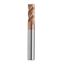 Drillpro 4pcs 4/6/8/10mm Rough End Mill Cutter 4 Flutes HRC55 AlTiN Coating Milling Cutter