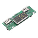 LED Dual USB 5V 2.1A Micro USB Input Power Bank 18650 Battery Charger Board Overcharge Overdischarge Short Circuit Protection