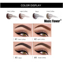 Music Flower 4 Colors Waterproof Non-marking Mascara Eyebrow Gel Quick-drying
