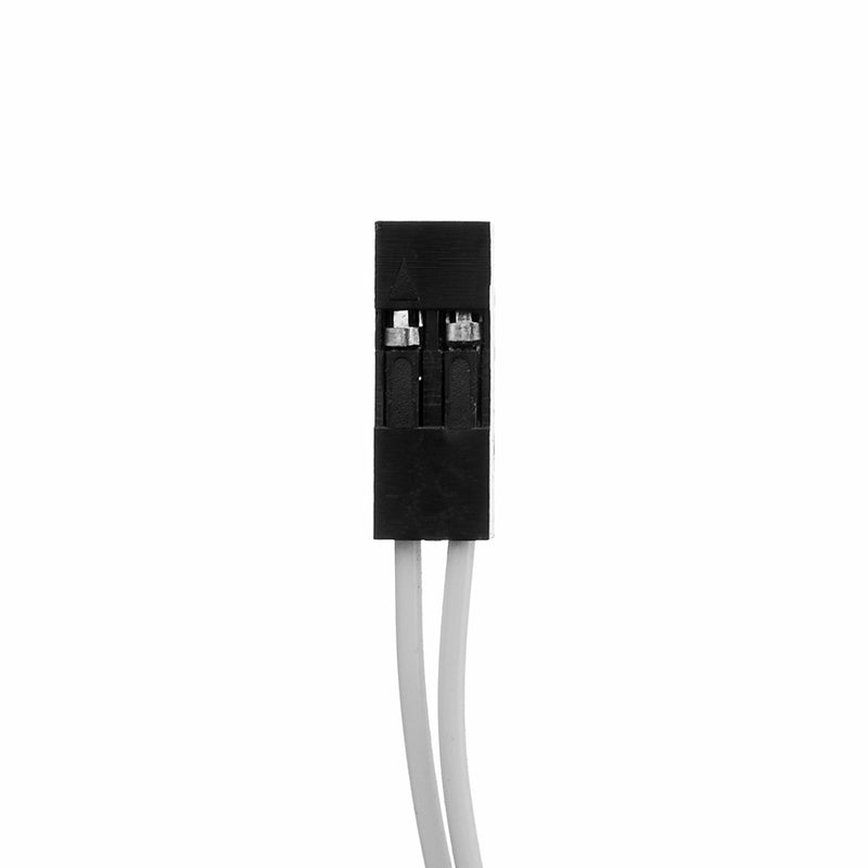2M 100K 1% NTC Single Ended Glass Sealed Thermistor Temperature Sensor Up to 350 For 3D Printer