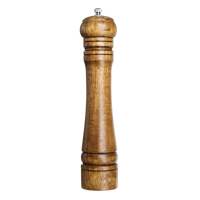 Manual Pepper Grinder Oak Wood Salt And Pepper Mill Multi-purpose Cruet 5" 8" 10" Kitchen Tool With Ceramic Grinder