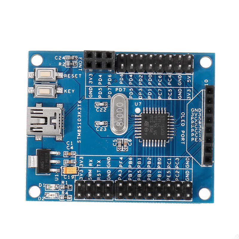 Programmable ARM STM8S Development Board STM8S103K3T6  MCU Controller STM8 System Board