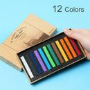 Marie's F2012 Color Chalk Painting Crayon Soft Dry Pastel Dye Hair 12/24/36/48 Colors/Set Art Drawing Set Office School Students Art Supplies