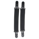 2Pcs Elastic Motorcycle Biker Trouser Ends Boot Straps Clips