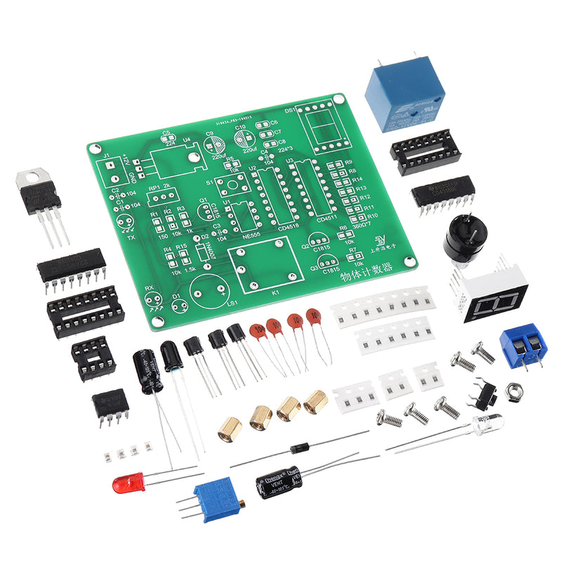 Electronic Circuit Adjustment and Application Electronic Skill Competition Kit Failure Copyboard Training Object Counter