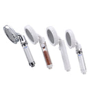 Pressure Boost Shower Head 360 Rotating Spa Rainfall Water Saving Filtration