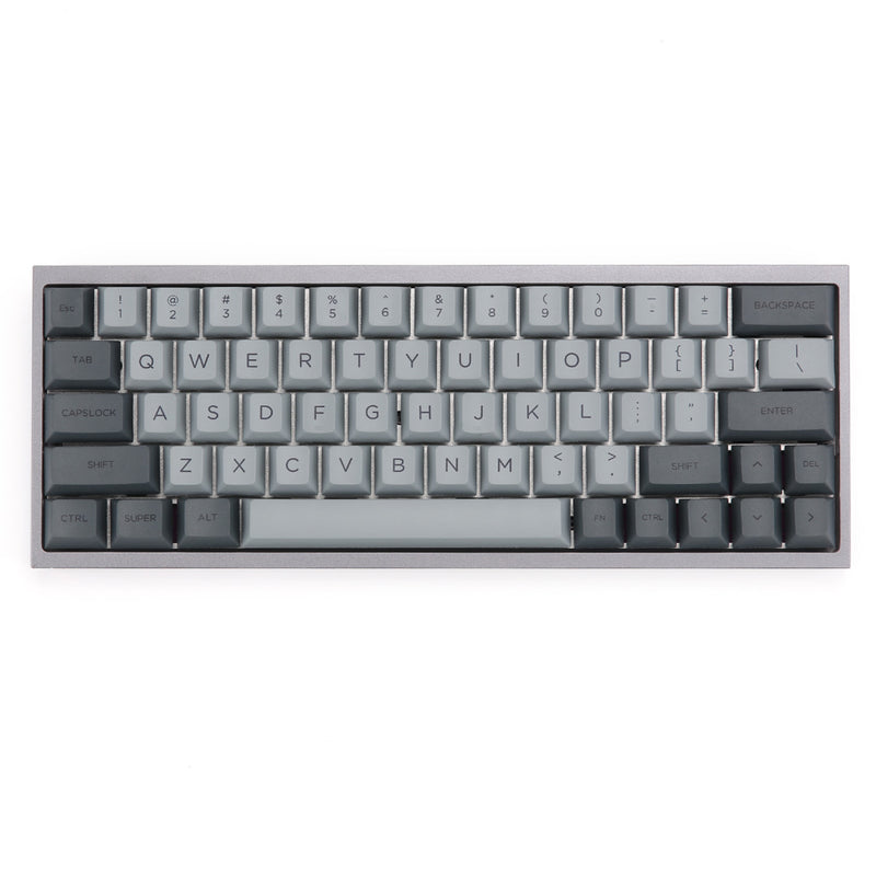 KBDfans Cement Grey Keycaps PBT Sublimation 145 Keys Mechanical Keyboard Keycap