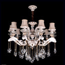 50pcs Clear Glass Crystals Chandelier Pendant Lamp Prisms Parts Hanging Drops 18MM