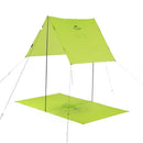 Naturehike 270T/20D 3 in 1 Raincoat Waterproof Backpack Cover Outdoor Awning Camping Mini Tarp Sun Shelter