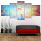 5Pcs Modern Tree Canvas Print Paintings Wall Art Pictures Home Decorations Unframed