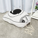 Cotton Sack Drawstring Storage Bag Toy Shoes Laundry Travel Stuff Clothes