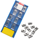 10pcs APKT1604PDFR-MA3 H01 Carbide Insert Turning Tool Holder Insert Used for Aluminum Copper