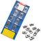 10pcs APKT1604PDFR-MA3 H01 Carbide Insert Turning Tool Holder Insert Used for Aluminum Copper