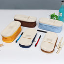 Double-layer Pencil Pen Case Office College School Large Capacity Pencil Bag