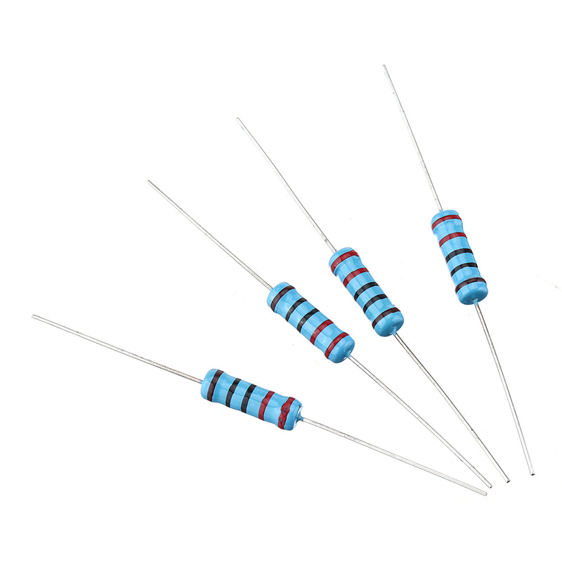 60pcs 2W 220R Metal Film Resistor Resistance 1% 220 ohm Resistor