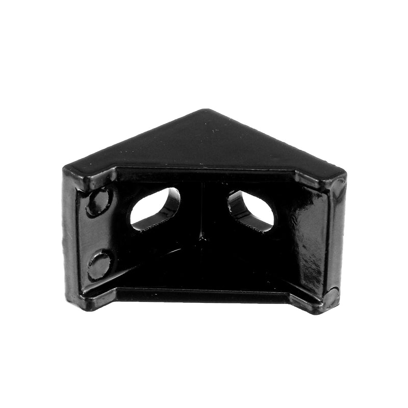 Suleve AJ28 10Pcs 2028 Black Aluminium Angle Corner Joint 20 Series Aluminum Extrusion 28x28mm Right Angle Bracket Furniture Fittings