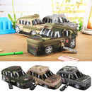 Large Capacity Creative Camouflage Off-road Car Vehicle Shape Stationery Organizer Zipper Pen Pencil Bag Anti-theft Pencil Case