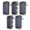 20000mAh Solar Charging Power Bank SOS Mode Portable Cell Phone Solar Charger with Dual USB Charging Ports LED Flashlight Carabiner/Compass